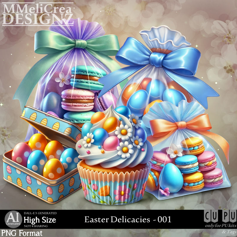(image for) AI - Easter Delicacies - CU001 (CU4PU/PNG/PACK)